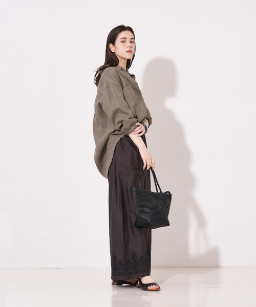 collex トートバッグ レザーメッシュ2WAYトートバッグ