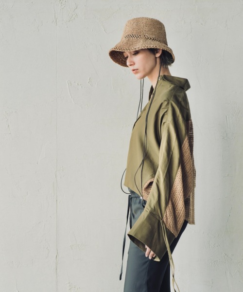 ORIENT MILLINERY 帽子 ハット AVA「アヴァ」アバカ麻mix