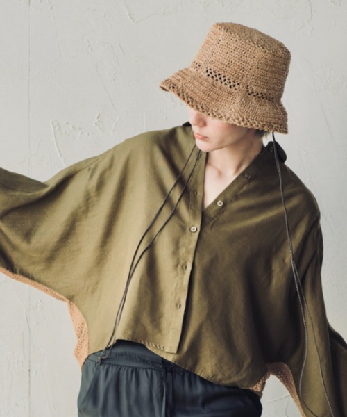 ORIENT MILLINERY 帽子 ハット AVA「アヴァ」アバカ麻mix