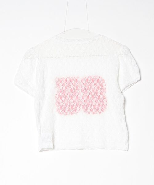 tシャツ レースエンブレムナンバリングTEE/585529 レディース tシャツ レースナンバリングTEE レディース : ZOZOTOWN Yahoo!店