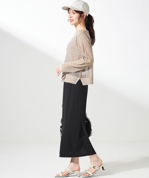 any SiS ニット セーター 「2SET」メッシュニット セット