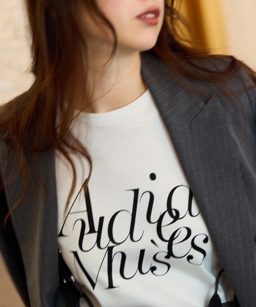 Audie a Muses tシャツ Musesロゴカットソー レディース