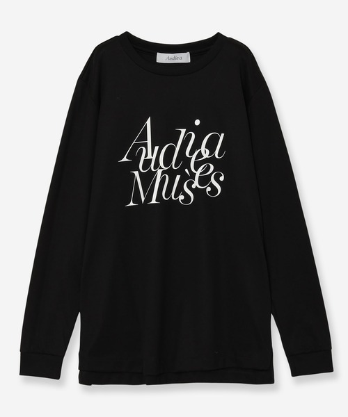 tシャツ Audie a Musesロゴカットソー レディース Audie a Muses tシャツ Musesロゴカットソー レディース