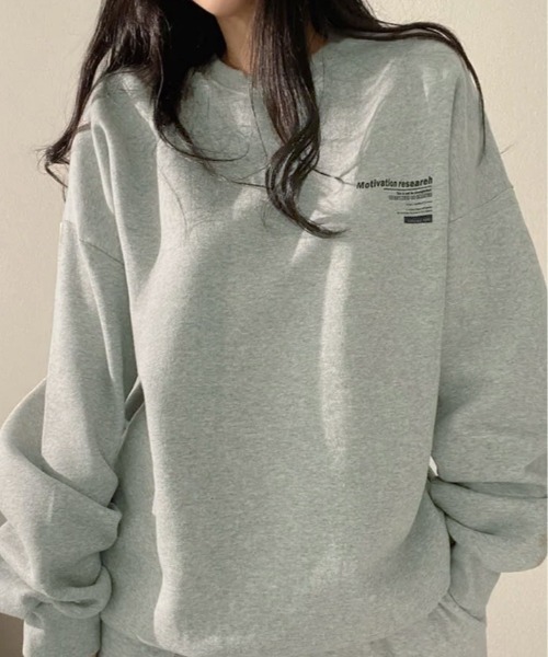 パーカー 裏起毛 ロゴ スウェット プルオーバー レディース