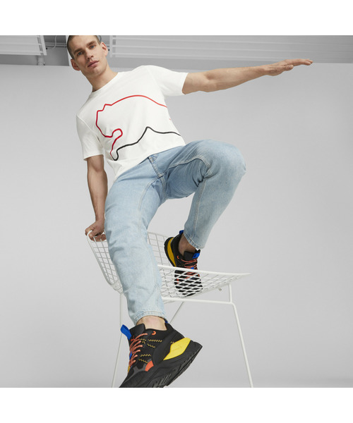 国内配送★PUMA★ビッグキャットロゴ Tシャツ 大人気！4色 PUMA】ロゴ ビッグ キャット Tシャツ☆男女共に大人気◎ (PUMA/T