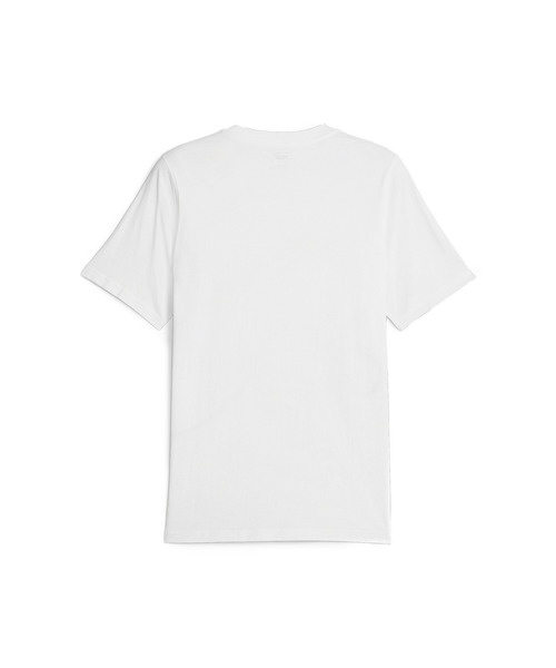品格 バレンシアガ×プーマ Tシャツ PUMA CAT クルーネック 白 PUMA tシャツ プーマ メンズ グラフィックス ビッグ キャット