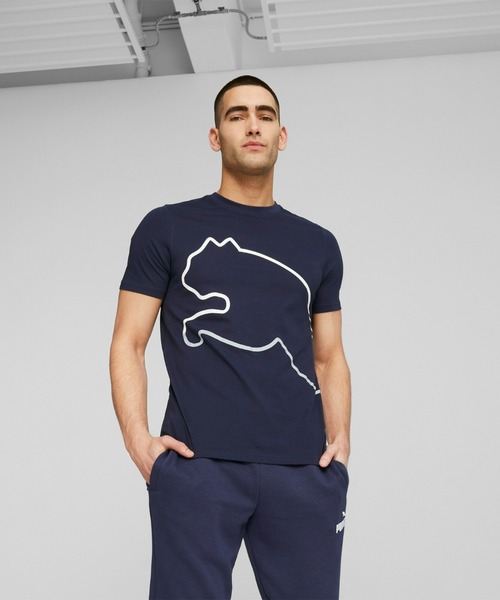 ★PUMA★グラフィック PUMA キャットTシャツ メンズ PUMA tシャツ プーマ メンズ グラフィックス ビッグ キャット