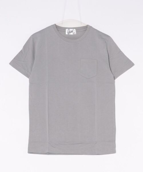 ARCHIVER tシャツ 無地半袖ポケット付きクルーネックTシャツ