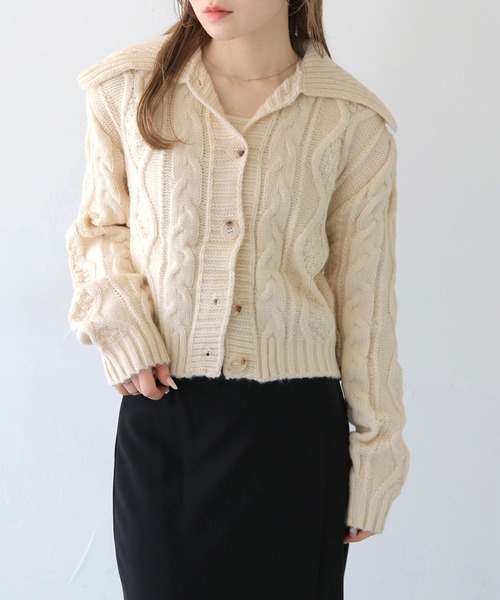 HER CLOSET（ハークローゼット） カーディガン 「HER CLOSET」ビッグ