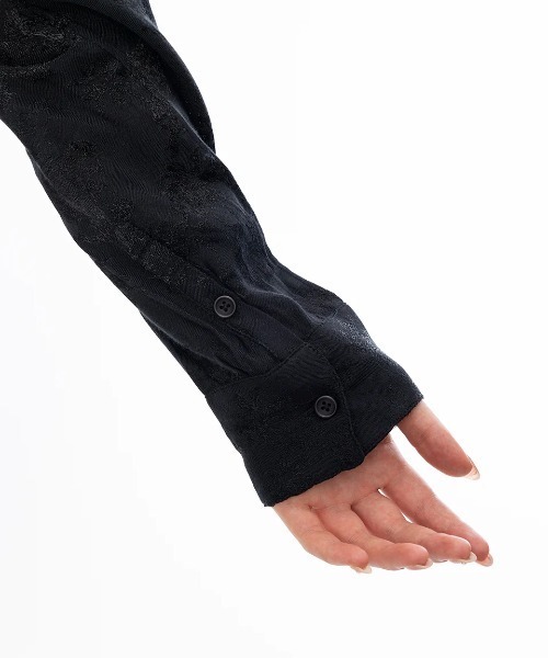 RVCA ブラウス シャツ レディース INVISIBLE MAN TOP 長袖シャツ