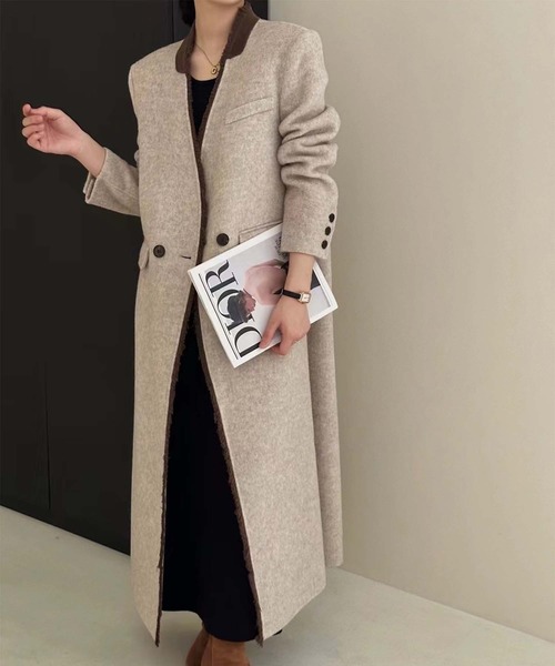 DECADE CLASSIC（ディケイドクラシック） ノーカラーコート コート