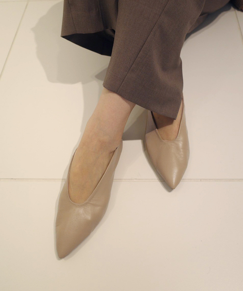 SLOBE IENA BONITAS/ボニータス ポインテッドパンプス 24.5 SLOBE IENA パンプス 「追加2」BONITAS/ボニータス ポインテッド