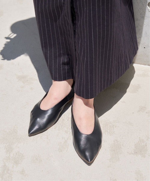 【美品】BONITAS SLOBE IENA ポインテッドパンプス　ブラック SLOBE IENA パンプス 「追加2」BONITAS/ボニータス ポインテッド