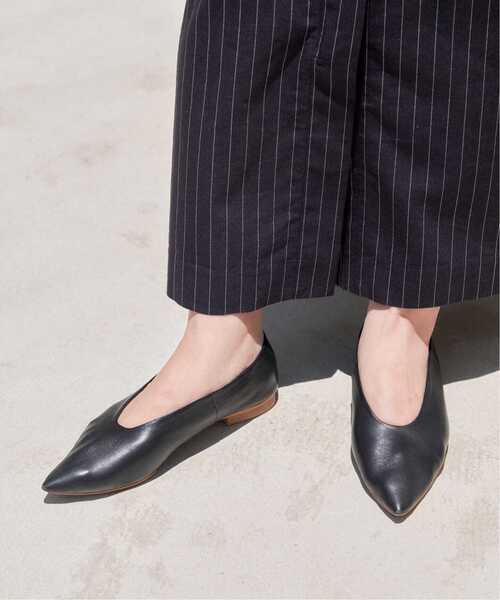 【美品】BONITAS SLOBE IENA ポインテッドパンプス　ブラック SLOBE IENA パンプス 「追加2」BONITAS/ボニータス ポインテッド