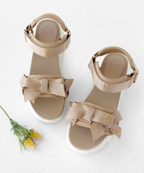 TOCCA（トッカ） サンダル RIBBON SPORTS SANDALS サンダル レディース