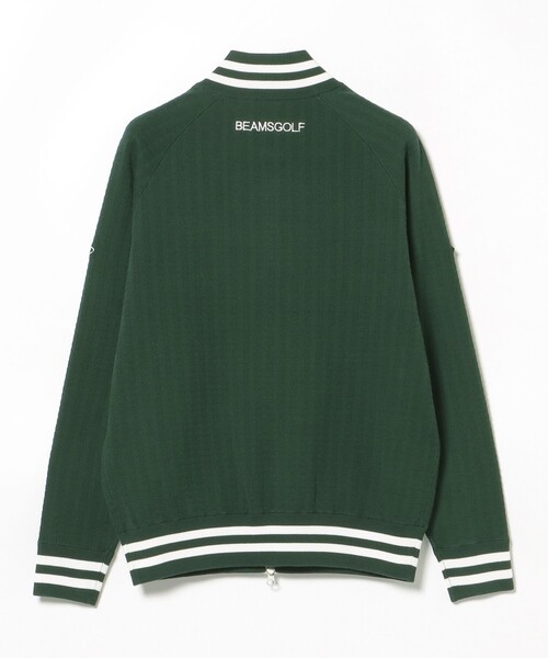 do1 BEAMS スタジャン 緑 牛革 メンズMサイズ ボアファー×合成皮革コンビオーバーサイズスタジャン / メンズ
