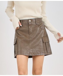 ANAP（アナップ） スカート フェイクレザースカート : ZOZOTOWN Yahoo