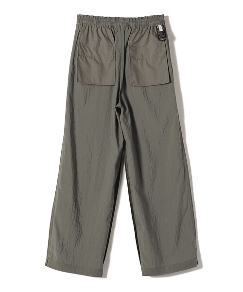 SHIPS（シップス） パンツ 「手洗い可能」ナイロン混 ドロスト パンツ