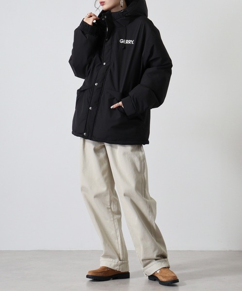 GERRY（ジェリー） ブルゾン アウター 撥水 フーテッド パディング