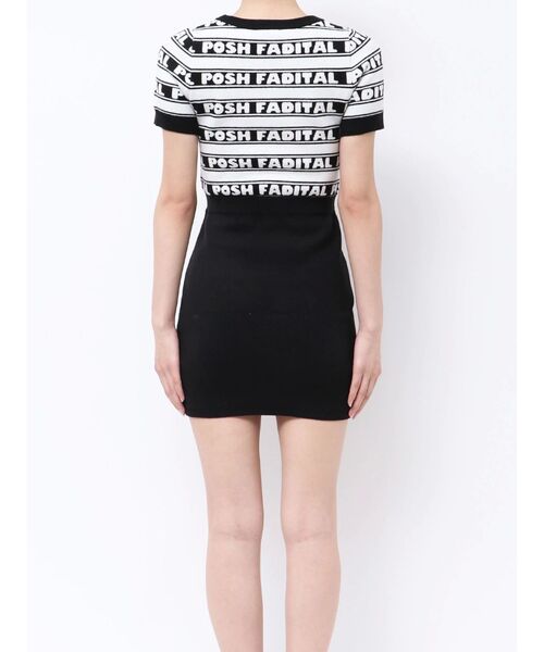 GYDAのワンピース GYDA（ジェイダ） ワンピース オフショルケーブルタイトニット