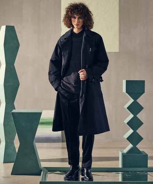 MAISON SPECIAL（メゾンスペシャル） チェスターコート 2 ブルー