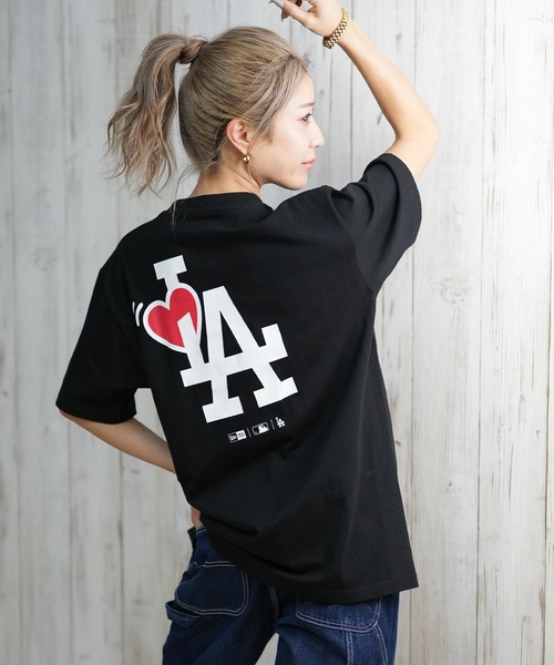 tシャツ 「ユニセックス」NEW ERA/ニューエラ MLB オーバーサイズ/バックプリントTシャツ 14670935/14670936/146709