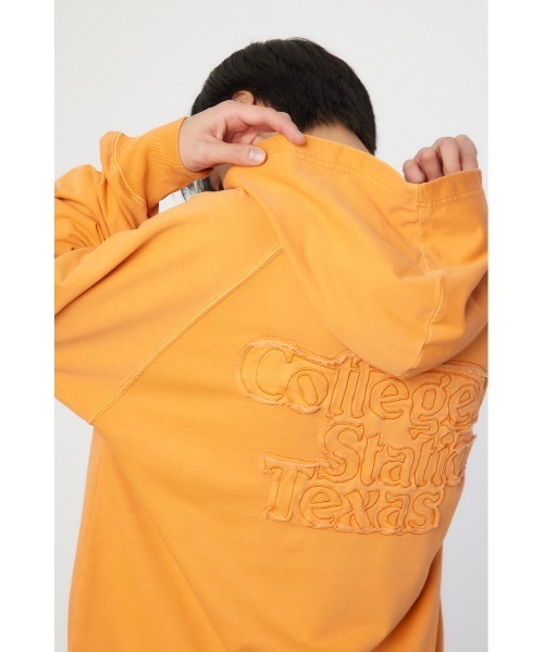 RODEO CROWNS WIDE BOWL アソートカレッジパーカー オレンジ RODEO CROWNS WIDE BOWL（ロデオクラウンズワイドボウル）｜パーカー