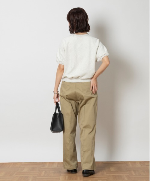 「Champion」 スウェットカットソー MEDIUM ベージュ レディース Champion 「Champion」 スウェットカットソー MEDIUM ベージュ