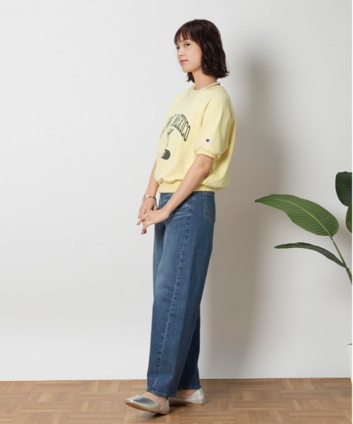 Champion トレーナー スウェット 「Champion」ロゴ半袖