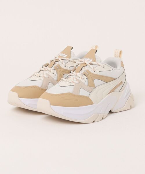 PUMA W SOPHYR WV WARM WHT/WHT 国内発送 プーマ PUMA ウィメンズ SOPHYR WV スニーカー （Warm White