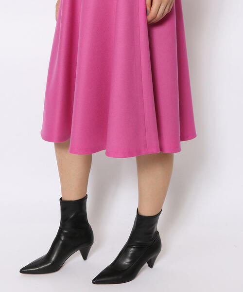 「BALLSEY」 フレアスカート 36 グリーン レディース_画像2