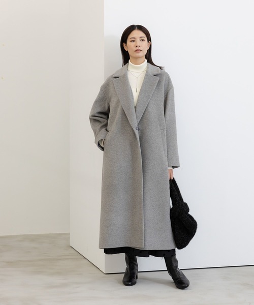 「Elura」 チェスターコート LARGE ベージュ レディース_画像5