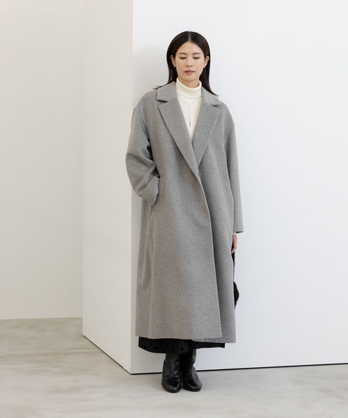 「Elura」 チェスターコート LARGE ベージュ レディース_画像7