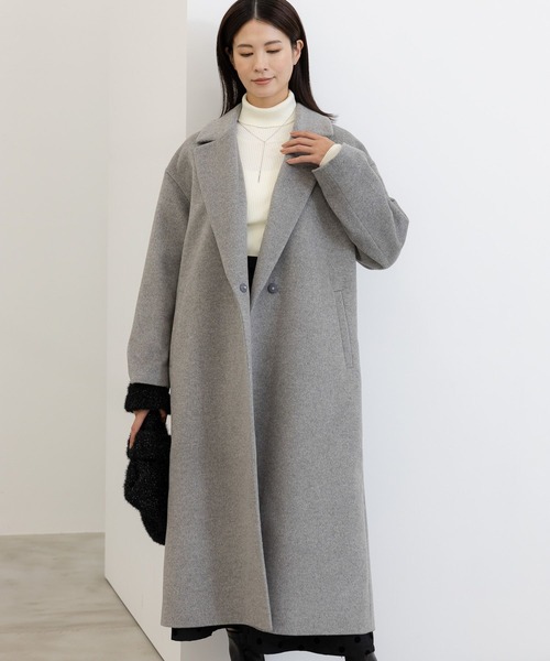 「Elura」 チェスターコート LARGE ベージュ レディース_画像8