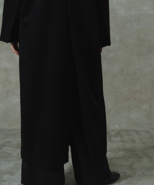 「LEANN MOMENT」 チェスターコート SMALL ブラック レディース_画像9