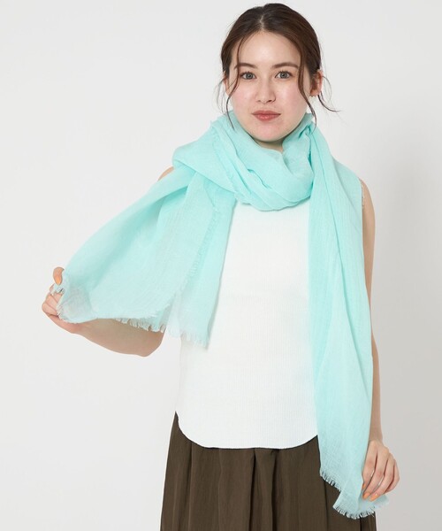 BEAUTY＆YOUTH UNITED ARROWS ストール マフラー 麻混 カラー