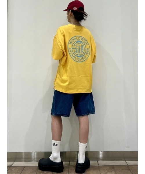 tシャツ GAPワールドロゴTシャツ メンズ レディース | GAP | 24