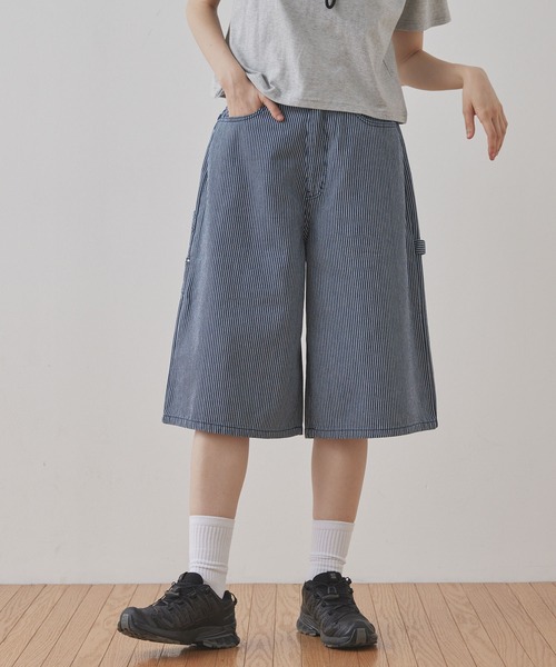 【在庫処分大特価!!】 Unblend 「Unblend」ヒッコリー デニムパンツ デニム ジーンズ パンツ