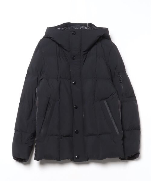 nishikawa nano universe ブラックダウンジャケット NANO universe（ナノ・ユニバース） 「NISHIKAWA」ダウンジャケット