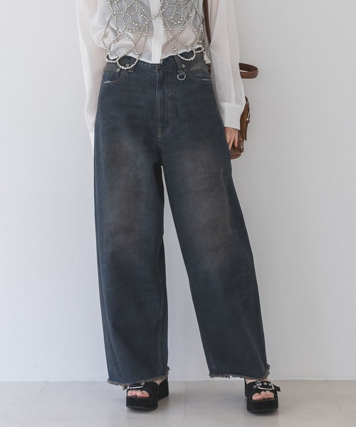 aga denim ブラックデニム　カーブデニム aga denim ブラックデニムカーブデニム
