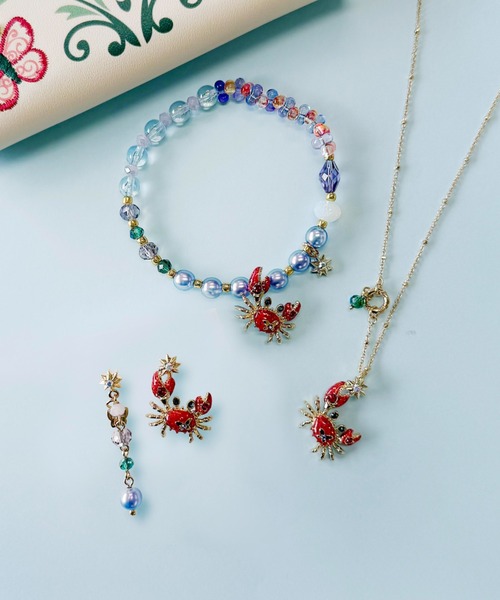 ANNA SUI（アナスイ） ピアス カニモチーフ ピアス レディース