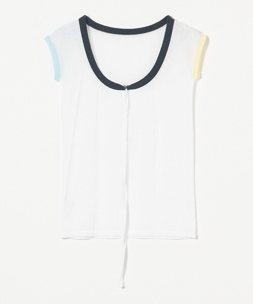 6(ROKU) tシャツ 「別注」「TanC TOKYO × 6」MINI SLEEVE SHEER