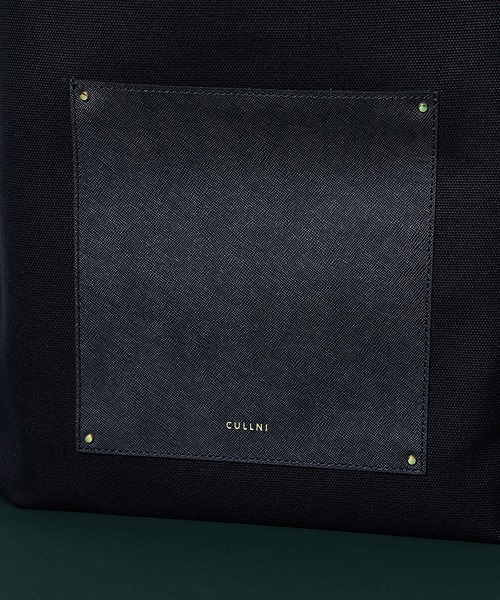 CULLNI（クルニ） トートバッグ 「CULLNI」別注Leather Pocket Canvas