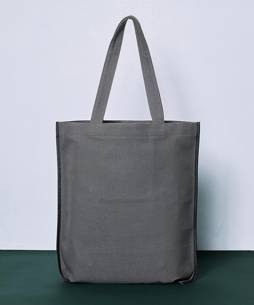 CULINI トートバッグ グレー ブラック CULLNI（クルニ） トートバッグ 「CULLNI」別注Leather Pocket Canvas