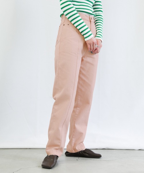 [select MOCA] Denim брюки MEDIUM черный женский 