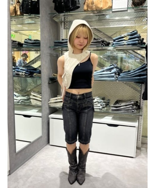 LAGUA GEM（ラグアジェム） ジーンズ デニム デニムパンツ ZIP POINT