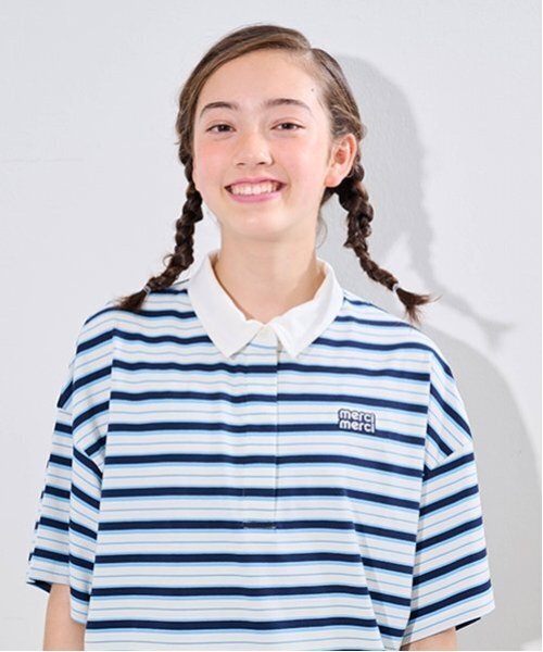 pom ponette junior シアーシャツ＋ロゴTシャツセット160 pom ponette junior シアーシャツ＋ロゴTシャツセット160cm