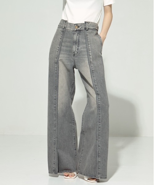 STUDIOUS/SideFoldedJeans/サイドフォールデッドジーンズ STUDIOUS（ステュディオス） ジーンズ デニム デニムパンツ 「STUDIOUS