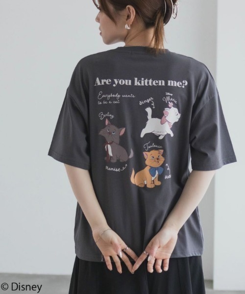 Disney（ディズニー） tシャツ マリー プリントTシャツ レディース