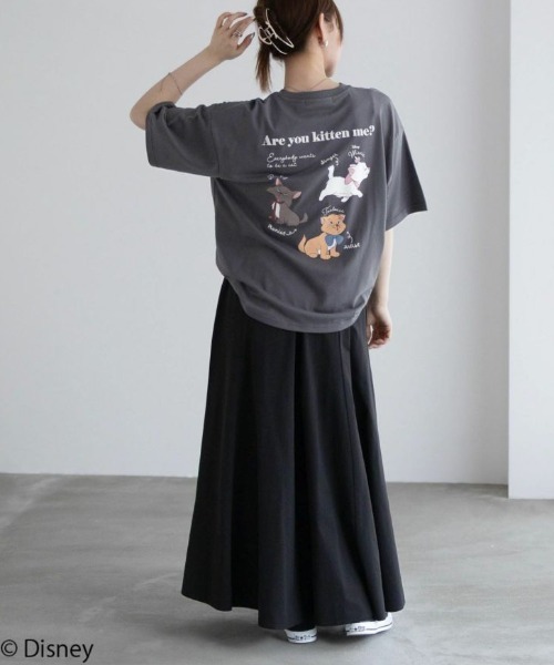 Disney（ディズニー） tシャツ マリー プリントTシャツ レディース